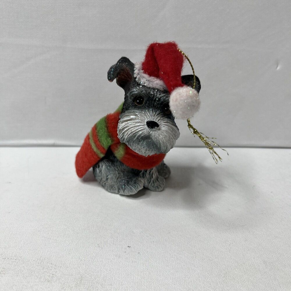 Hanging Standing Scottish Terrier Scottie Dog Christmas Ornament